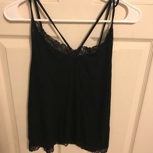 Lace trimmed cami